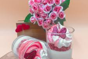 bougie fée mère vanille fraise caramel